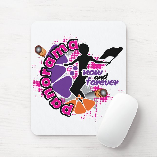 Panorama Now & Forever Mouse Mat (With Mouse)