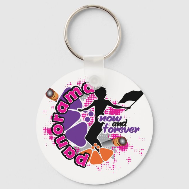 Panorama Now & Forever Souvenir Keychain (Front)