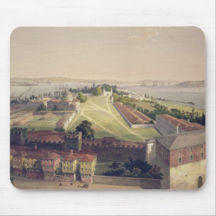 Panorama of Constantinople, plate 22 from 'Aya Sof Mouse Mat