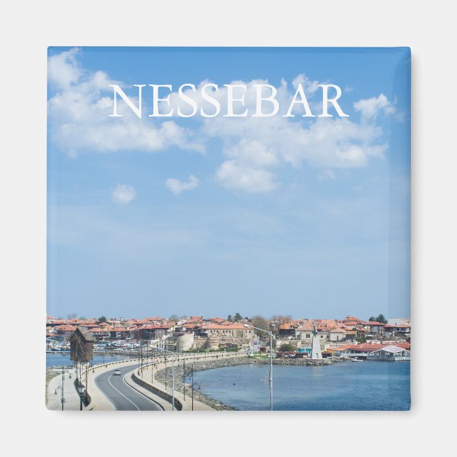 Panorama of Old Nessebar. Bulgaria Magnet (Front)
