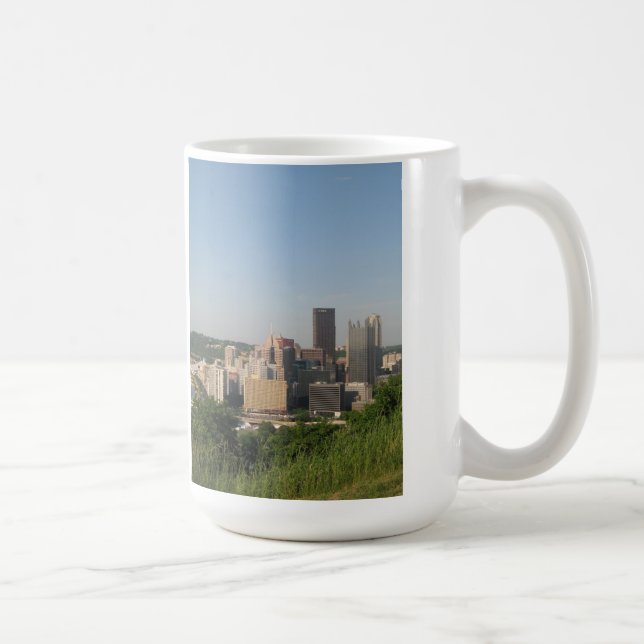 Panorama of Pittsburgh Coffee Mug (Right)