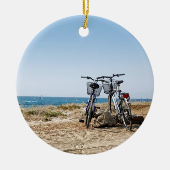 Panorama of Possibilities Ceramic Tree Decoration (Front)