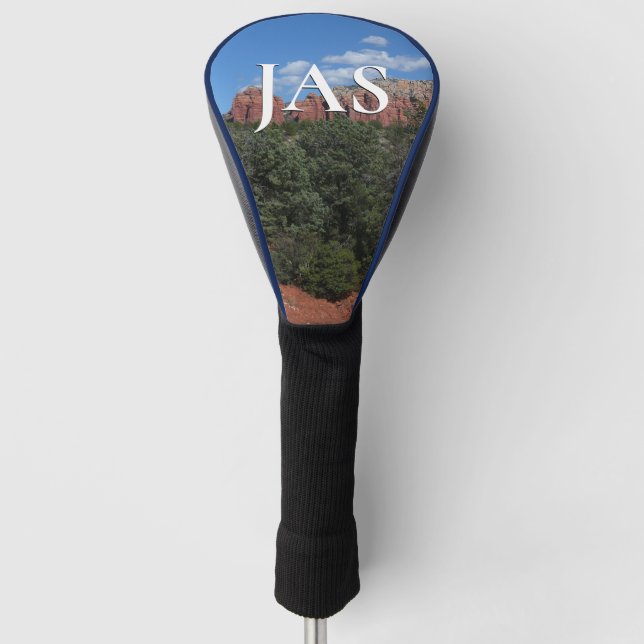 Panorama of Red Rocks in Sedona Arizona Golf Head Cover (Front)