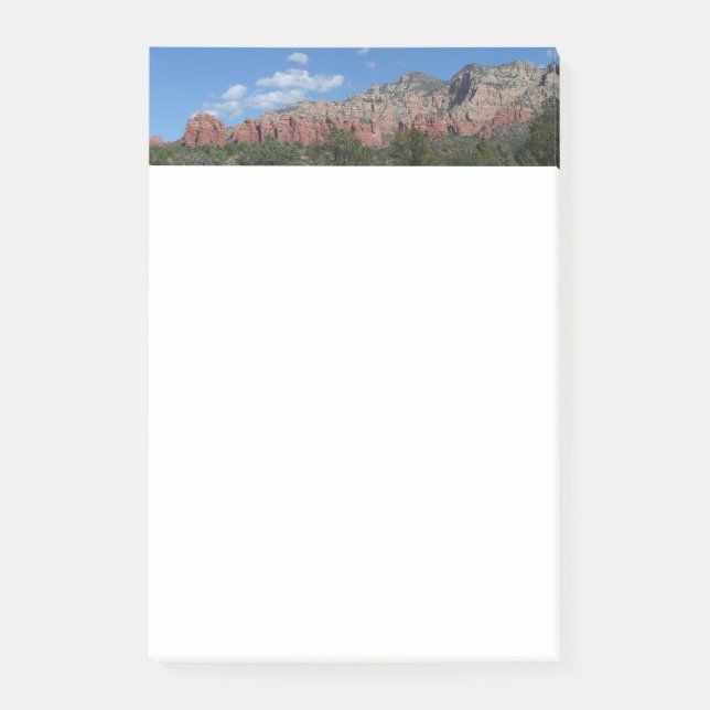 Panorama of Red Rocks in Sedona Arizona Post-it Notes (Front)