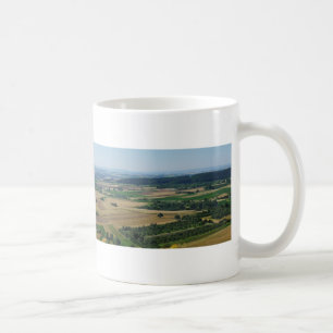 Panorama of Rural German Landscape Coffee Mug