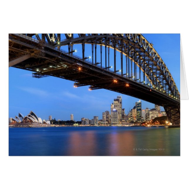 Panorama of Sydney Harbour Bridge, Sydney Opera (Front Horizontal)