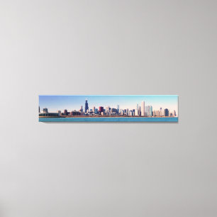 Panorama of the Chicago skyline Canvas Print