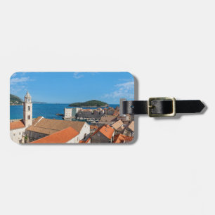 Panorama of the city of Dubrovnik - Croatia Luggage Tag