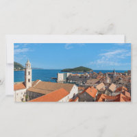 Panorama of the city of Dubrovnik - Croatia