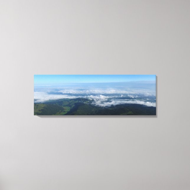 Panorama Pilatus Canvas Print (Front)