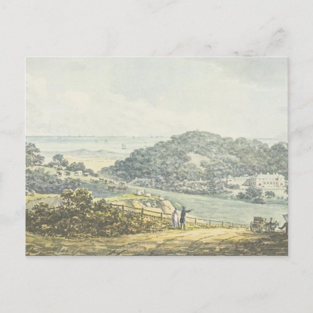 Panoramic 'after' view, from the Red Book for Anto Postcard (Front)