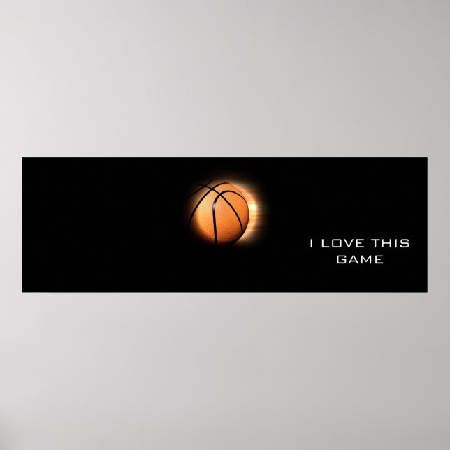 Panoramic Basketball Poster (Front)