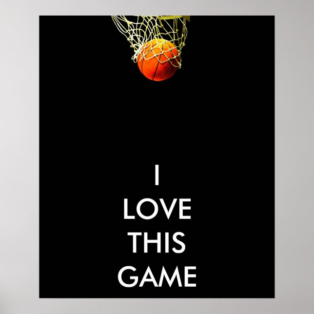 Panoramic Basketball Poster (Front)