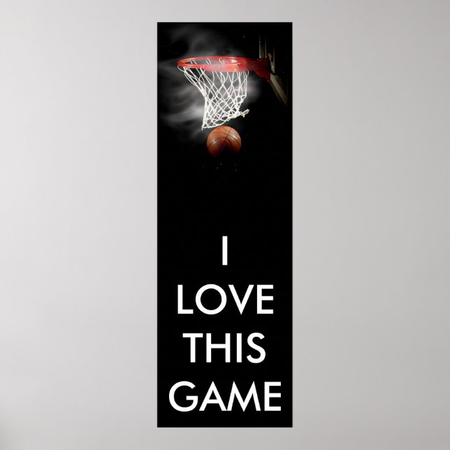 Panoramic Basketball Poster (Front)