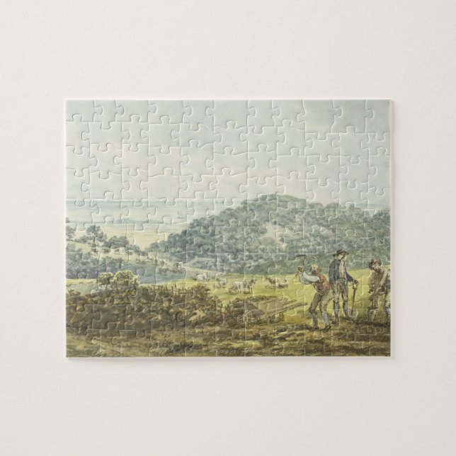 Panoramic 'before' view, from the Red Book for Ant Jigsaw Puzzle (Horizontal)