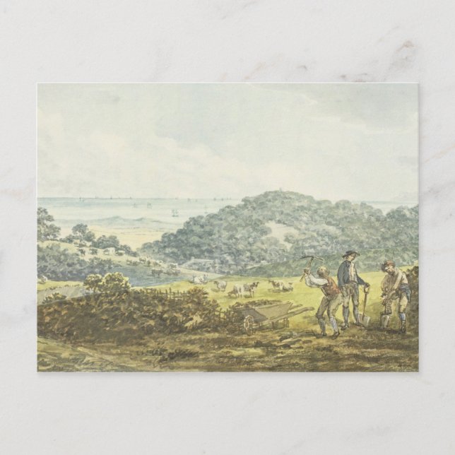 Panoramic 'before' view, from the Red Book for Ant Postcard (Front)