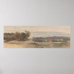 Panoramic Landscape (in or before 1903) Johan Poster