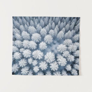 Panoramic Landscape Mountains Panoramic Nature Ice Tapestry