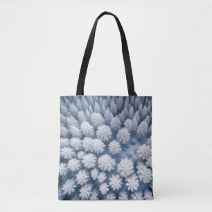 Panoramic Landscape Mountains Panoramic Nature Ice Tote Bag