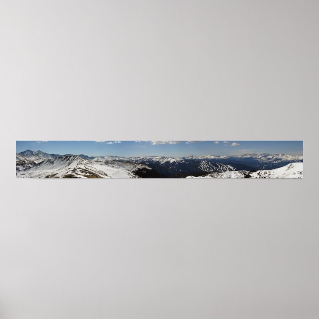 Panoramic - Loveland, Colorado - Cropped Poster (Front)