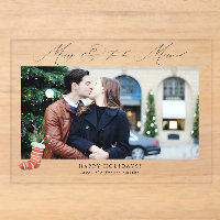 Panoramic Merry & To Be Married w Stocking Photo
