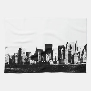 Panoramic New York City Kitchen Towels