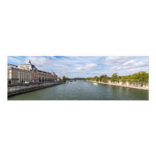 Panoramic of Musee d'Orsay from Pont Royal - Paris Photo Print