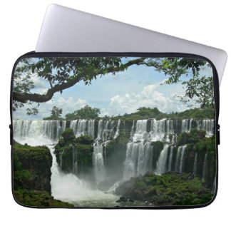 Panoramic Of The Iguazu Falls Laptop Sleeve