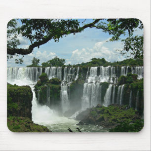 Panoramic Of The Iguazu Falls Mouse Mat