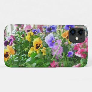 Panoramic Pansies iPhone 11 Case