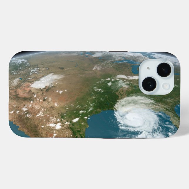 Panoramic Planet Earth And The Us. Case-Mate iPhone Case (Back (Horizontal))