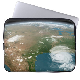 Panoramic Planet Earth And The Us. Laptop Sleeve