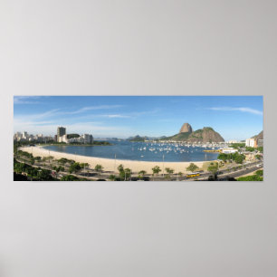 Panoramic Rio De Janeiro Poster
