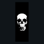 Panoramic Skull Poster - Black & White Pop Art<br><div class="desc">Fantasy Art Skull Skeleton Poster Print - Heavy Metal Punk Rock College Retro Art</div>