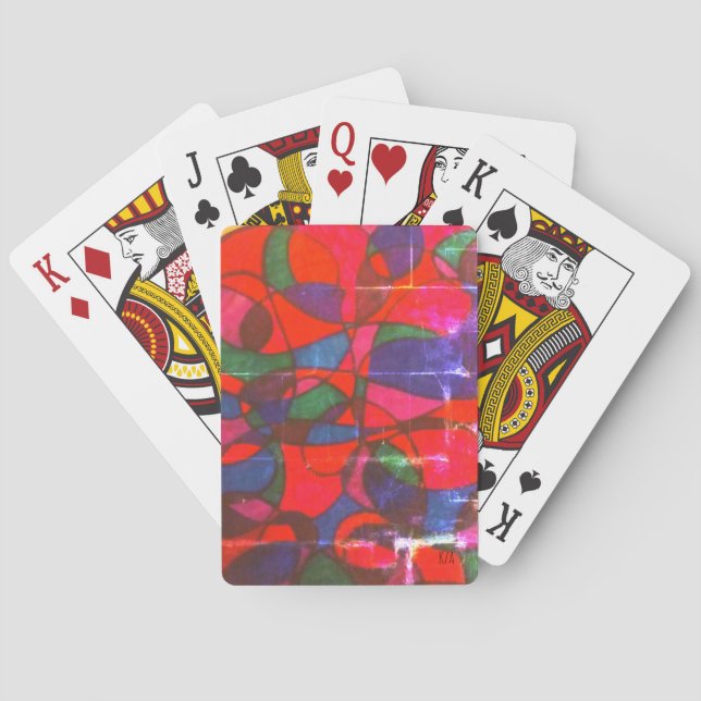Panoramic tessellation  playing cards (Back)