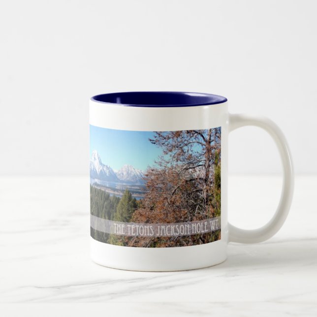 Panoramic Tetons mug (Right)