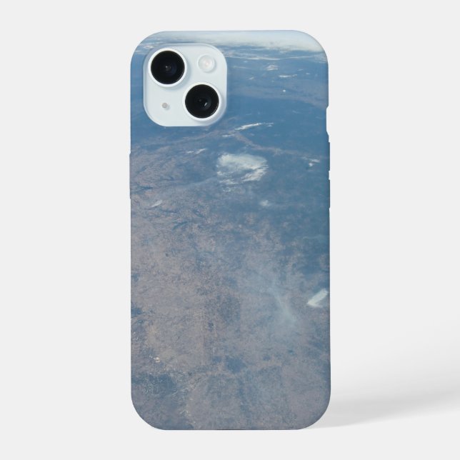 Panoramic Texas And The Gulf Of Mexico iPhone 15 Case (Back)