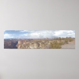 Panoramic - Utah Desert Poster
