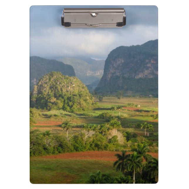 Panoramic valley landscape, Cuba Clipboard (Front)
