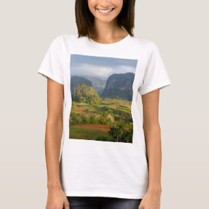Panoramic valley landscape, Cuba T-Shirt