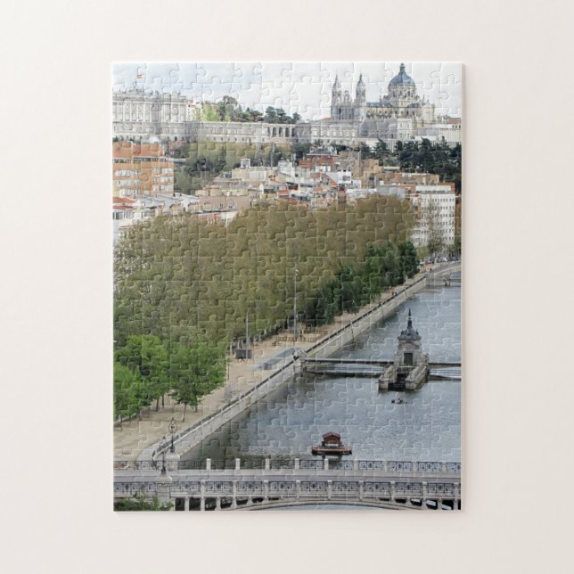 Panoramic view, Madrid, Spain Jigsaw Puzzle (Vertical)