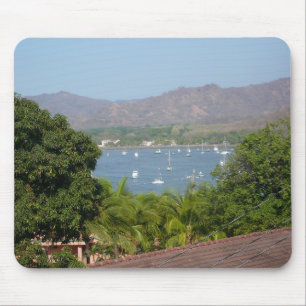 Panoramic View of Flamingo Beach, Costa Rica Mouse Mat