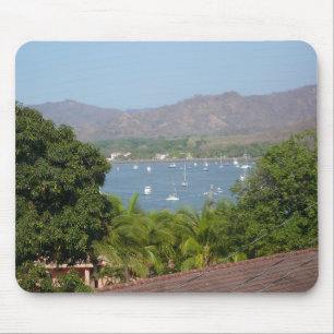 Panoramic View of Flamingo Beach, Costa Rica Mouse Mat