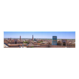 Panoramic view of Khiva - Uzbekistan Photo Print