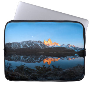 Panoramic View Of Lake Capri, Patagonia Laptop Sleeve