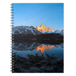 Panoramic View Of Lake Capri, Patagonia Notebook