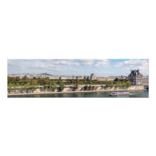 Panoramic view of Paris from Musee d'Orsay rooftop Photo Print