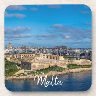 Panoramic view of Sliema in Malta Coaster