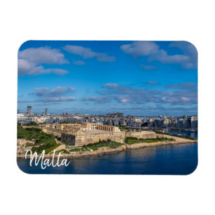 Panoramic view of Sliema in Malta Magnet