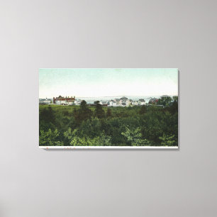 Panoramic View of the City Canvas Print